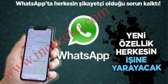 Whatsapp beklenen özelliği yakında geliyor