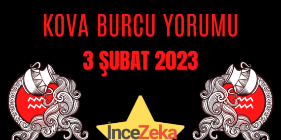 Kova Burcu 3 Şubat Günlük Burç Yorumu