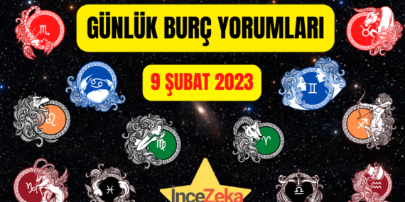 Günlük burç yorumları 9 Şubat 2023